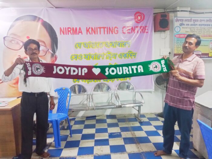 Mohun Bagan Scarf - Customize Your Own Design - Image 3